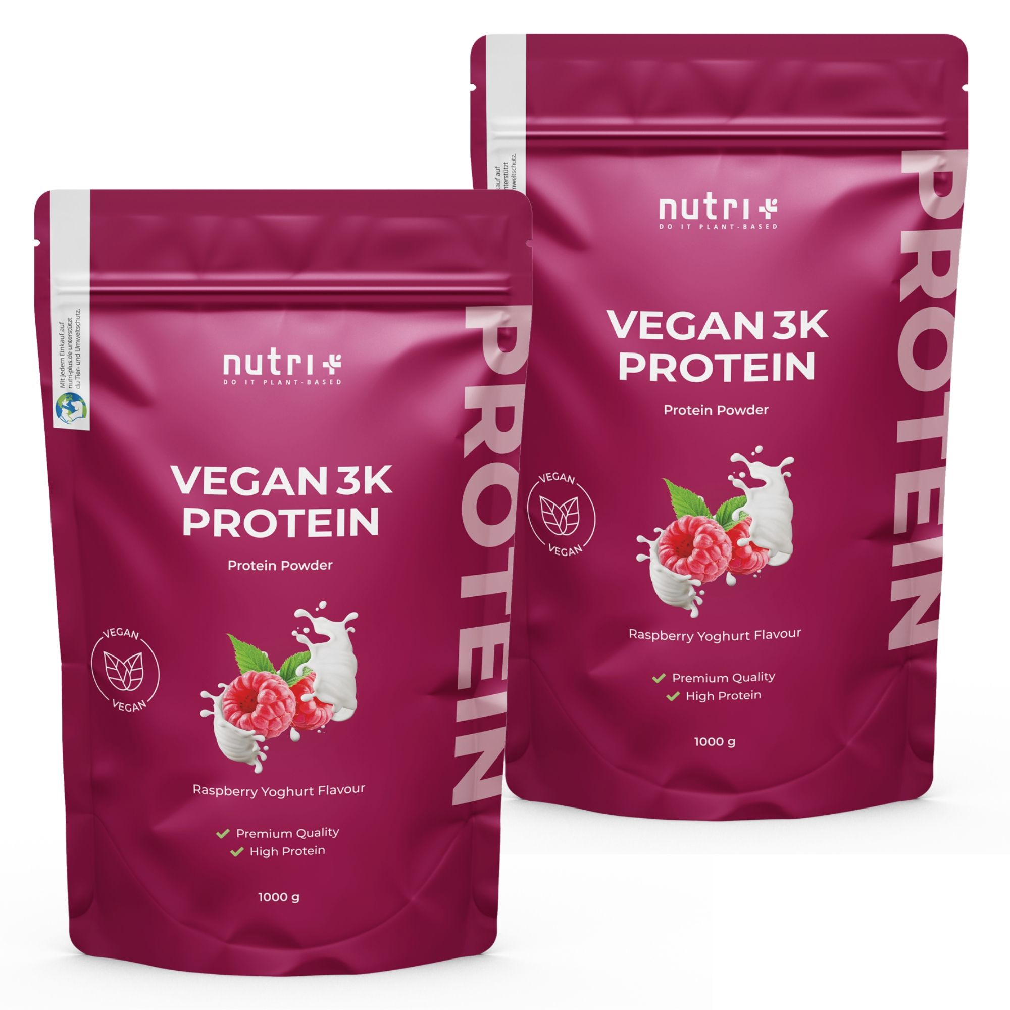 Nutri+ Polvere di Proteine Vegetali 3k - 2kg 2000 g