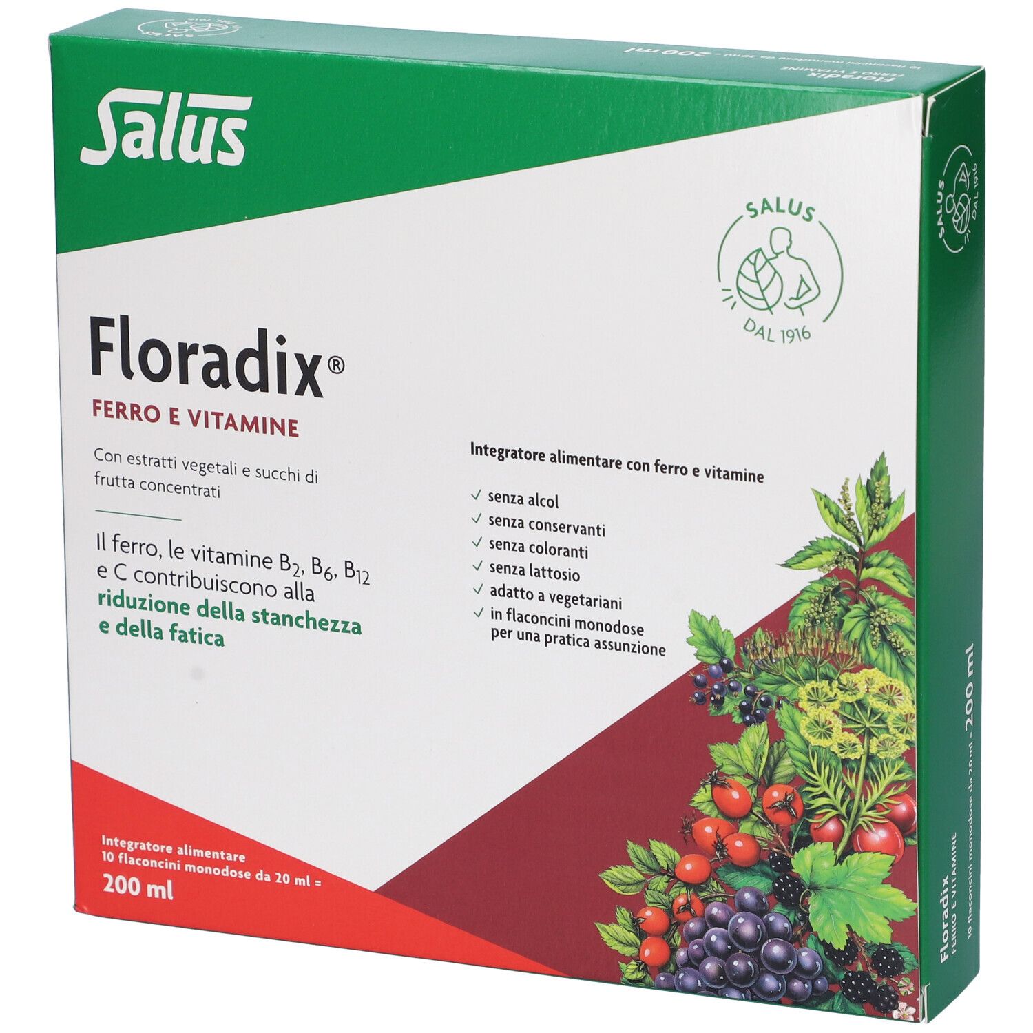 Salus FLORADIX ® Monodose 200 ml Soluzione orale