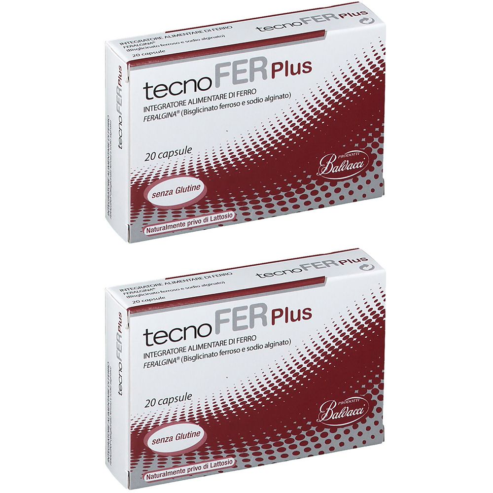 TecnoFER Plus 2x20 pz Capsule
