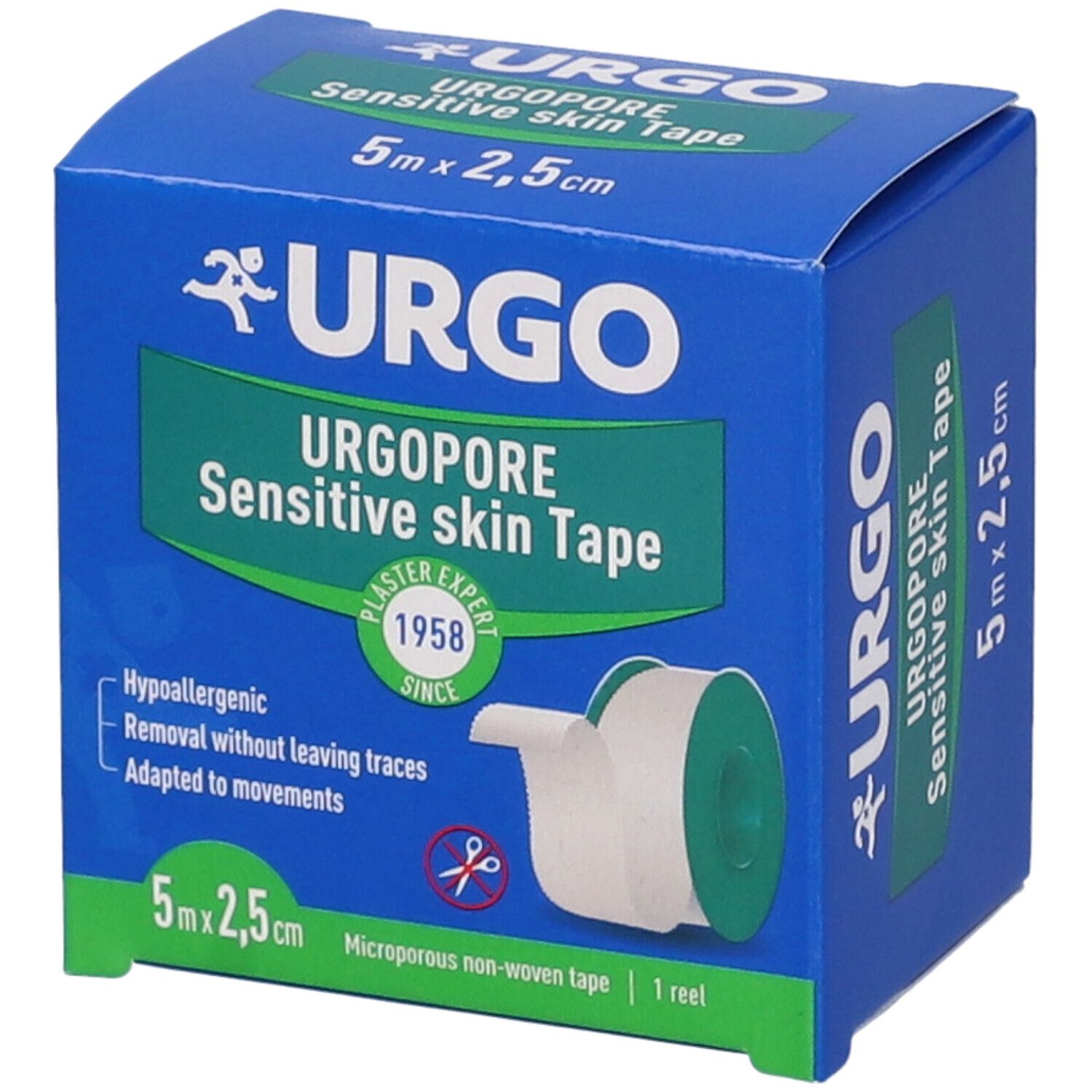 Urgopore Cerotto Rocchetto Pelli Sensibili 1 pz