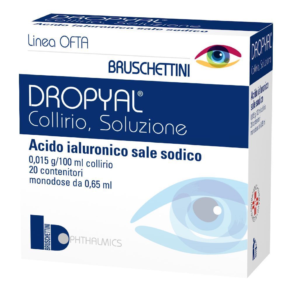 Dropyal® Collirio 20x0,65 ml Pipette monodose