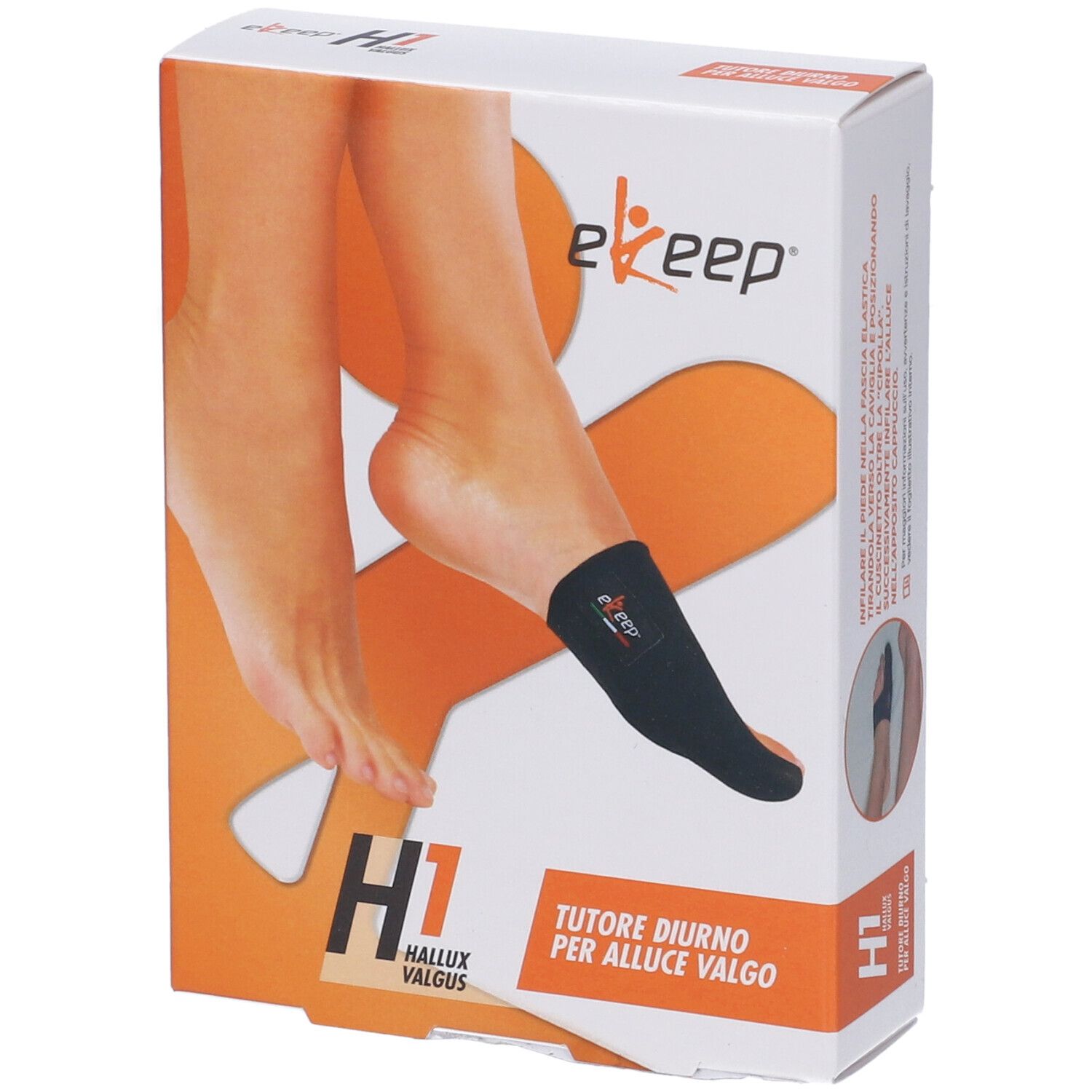 Ekeep H1 Hallux Valgus Diurno3 1 pz Bendaggio/i