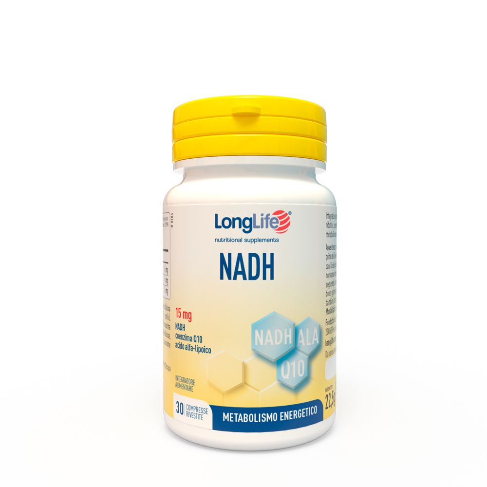 Longlife Nadh C/Q10 30 pz Compresse