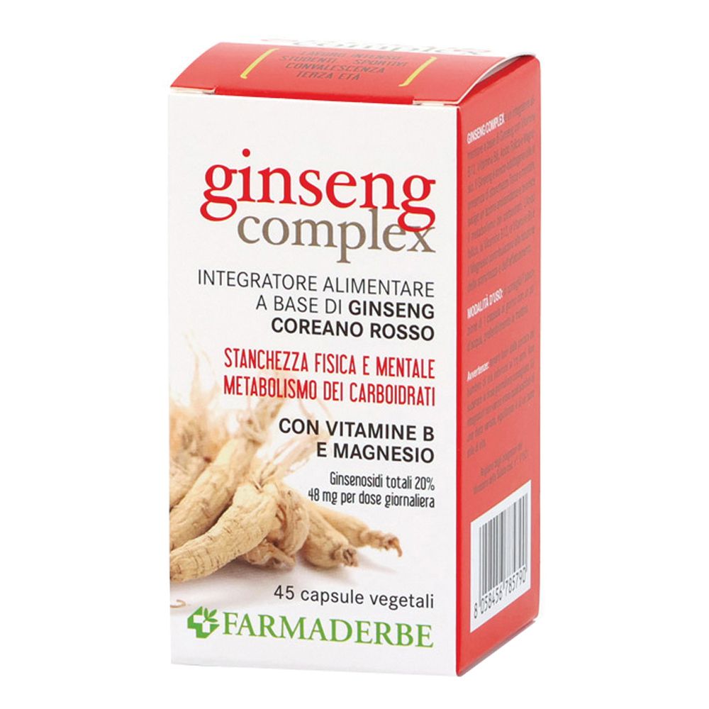 Ginseng Complex 45 Capsule Vegetali 25 g