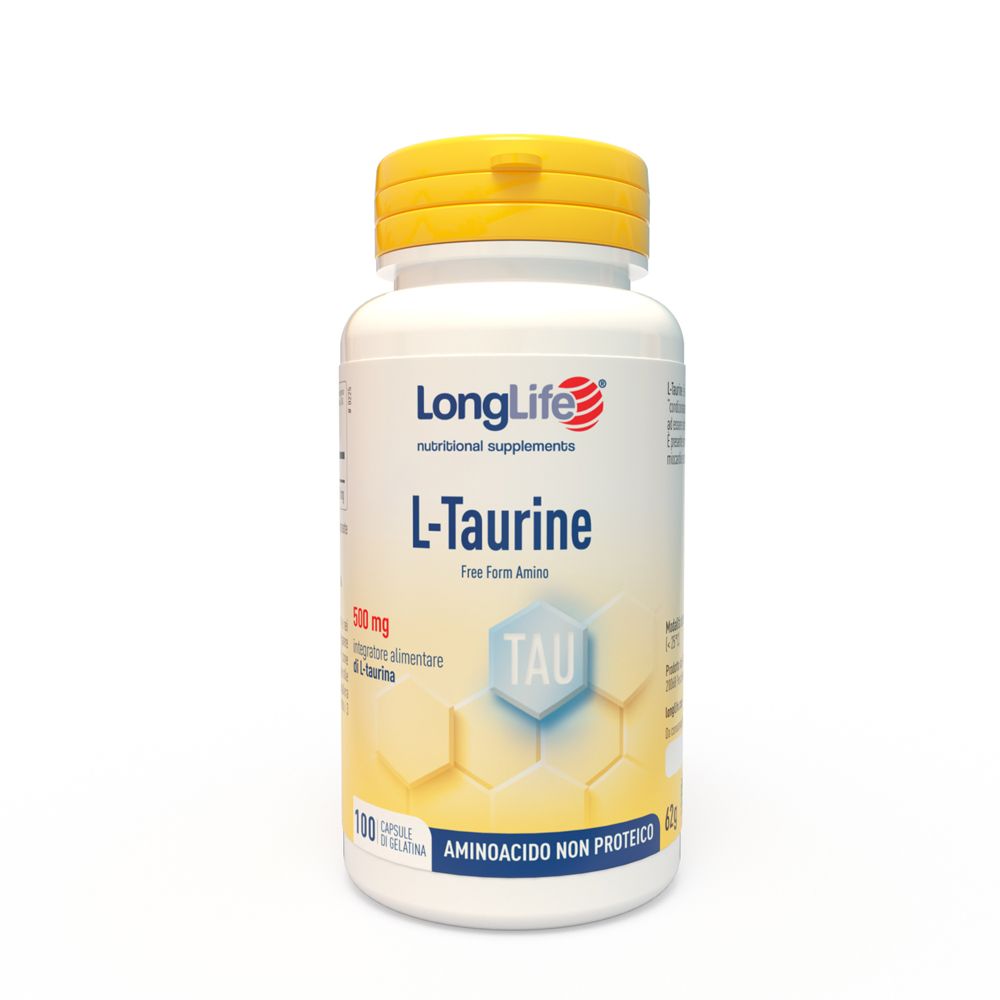 Longlife L-Taurine 500 Mg 100 Capsule 60 g