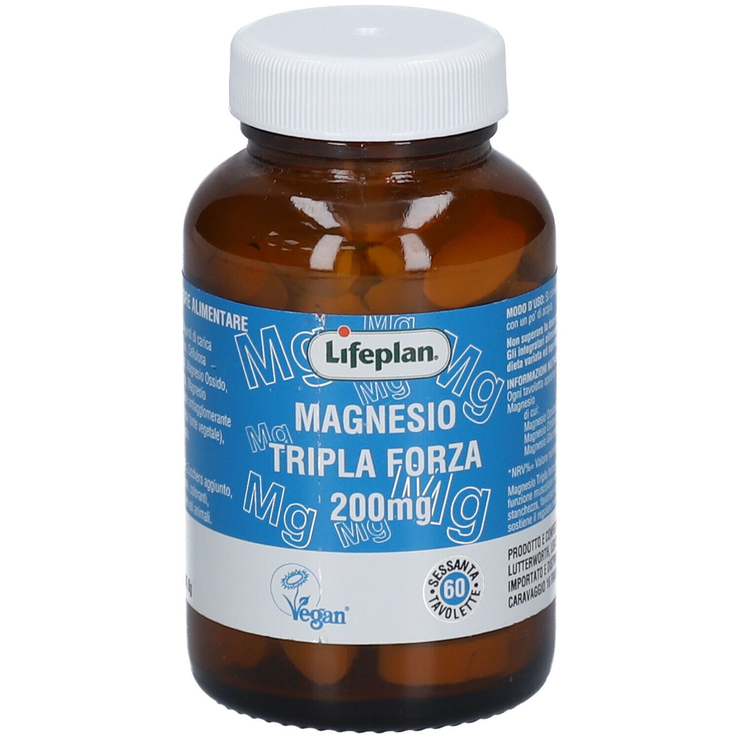 LIFEPLAN® Magnesio Tripla Forza 72 g Compresse masticabili