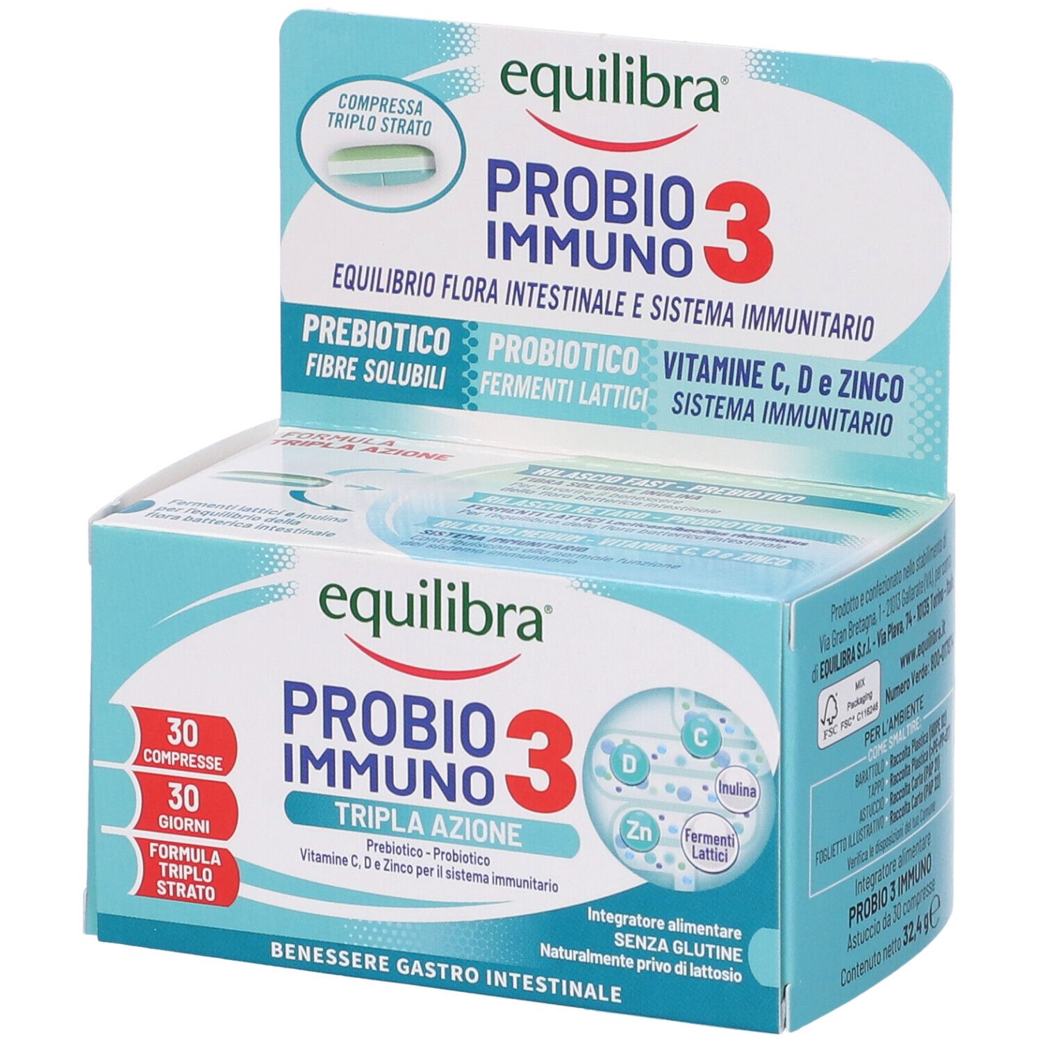 Probio 3 Immuno 32,4 g Compresse