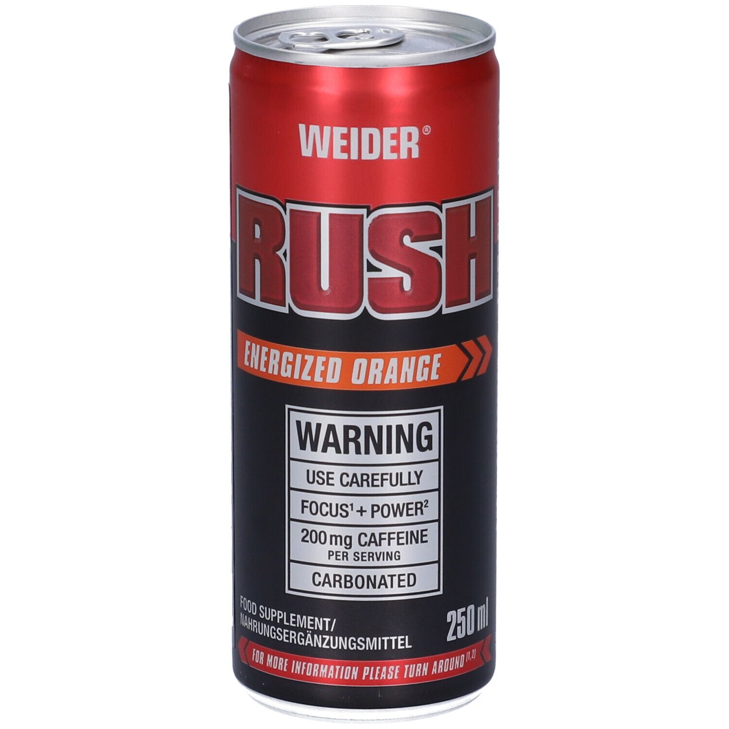 Weider Rush RTD Orange 1 pz Soluzione orale