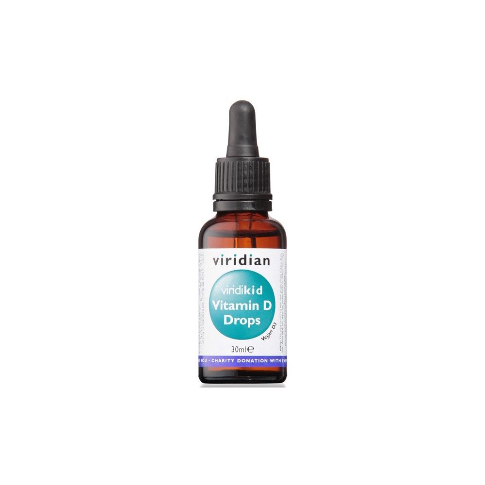 Viridian Viridikid Vitamin D3 400Ui Gocce 30Ml 1 pz orali