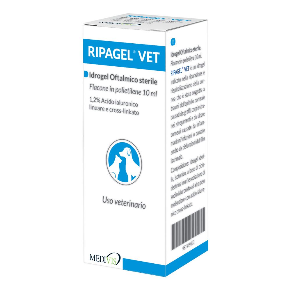 Ripagel Vet Gocce Oculari 10 Ml ml oftalmiche