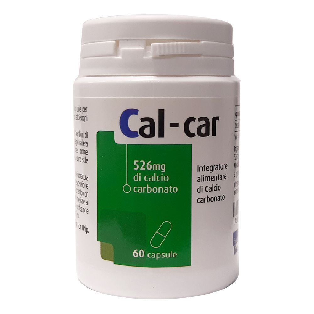 Calcar Calcio Carbonato 60 Capsule pz