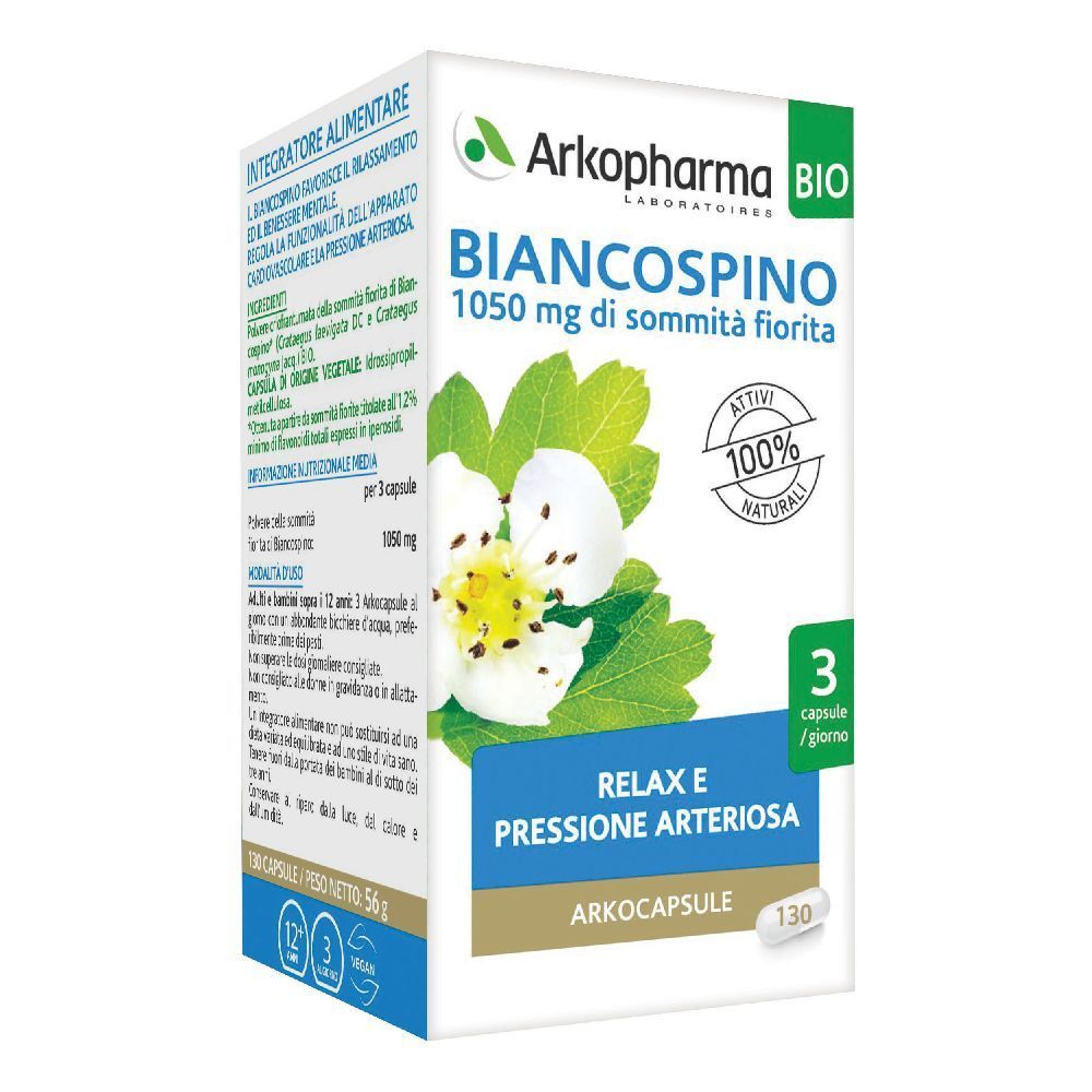 Arkopharma BIO BIANCOSPINO 56 g Capsule