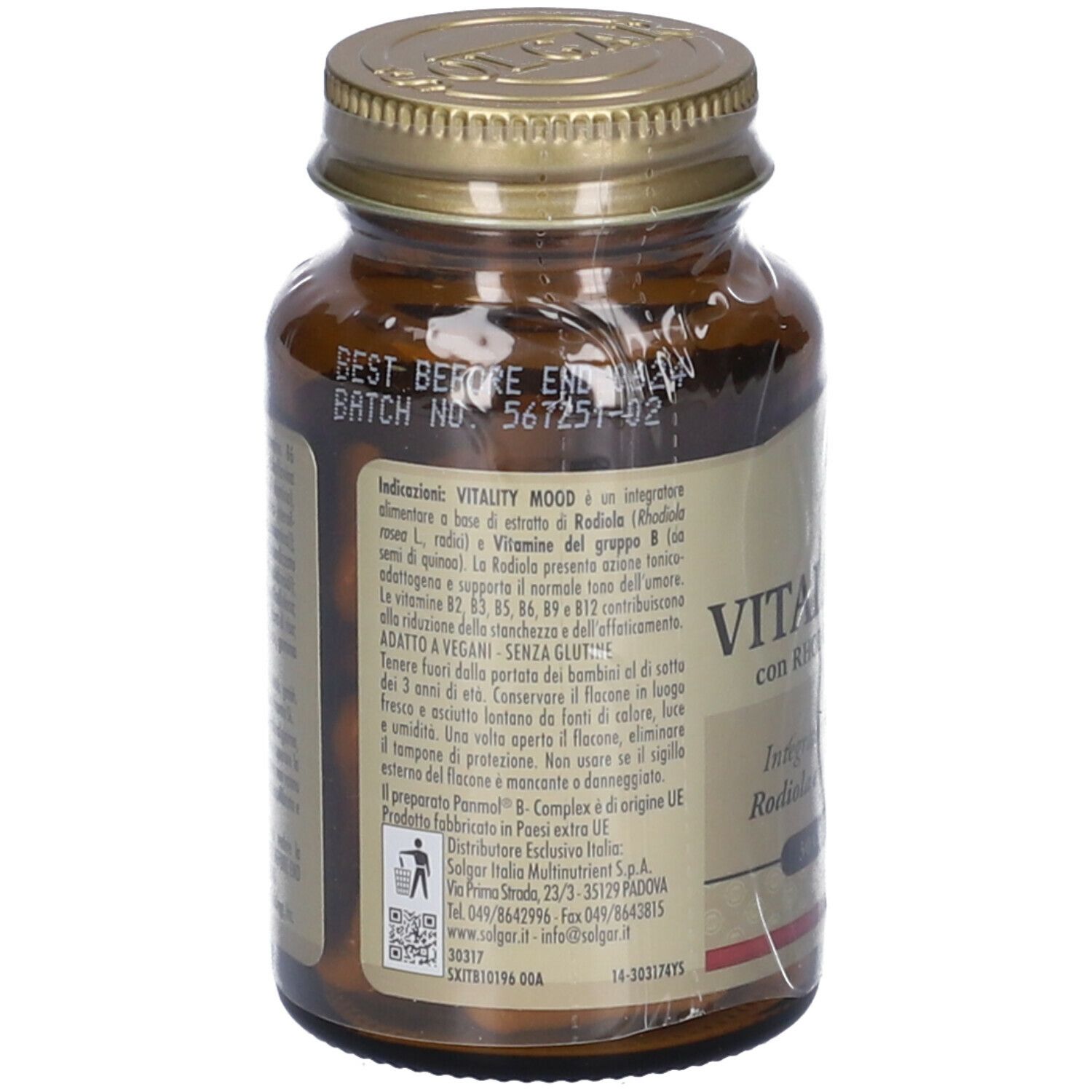 SOLGAR® Vitality Mood 25 g Capsule