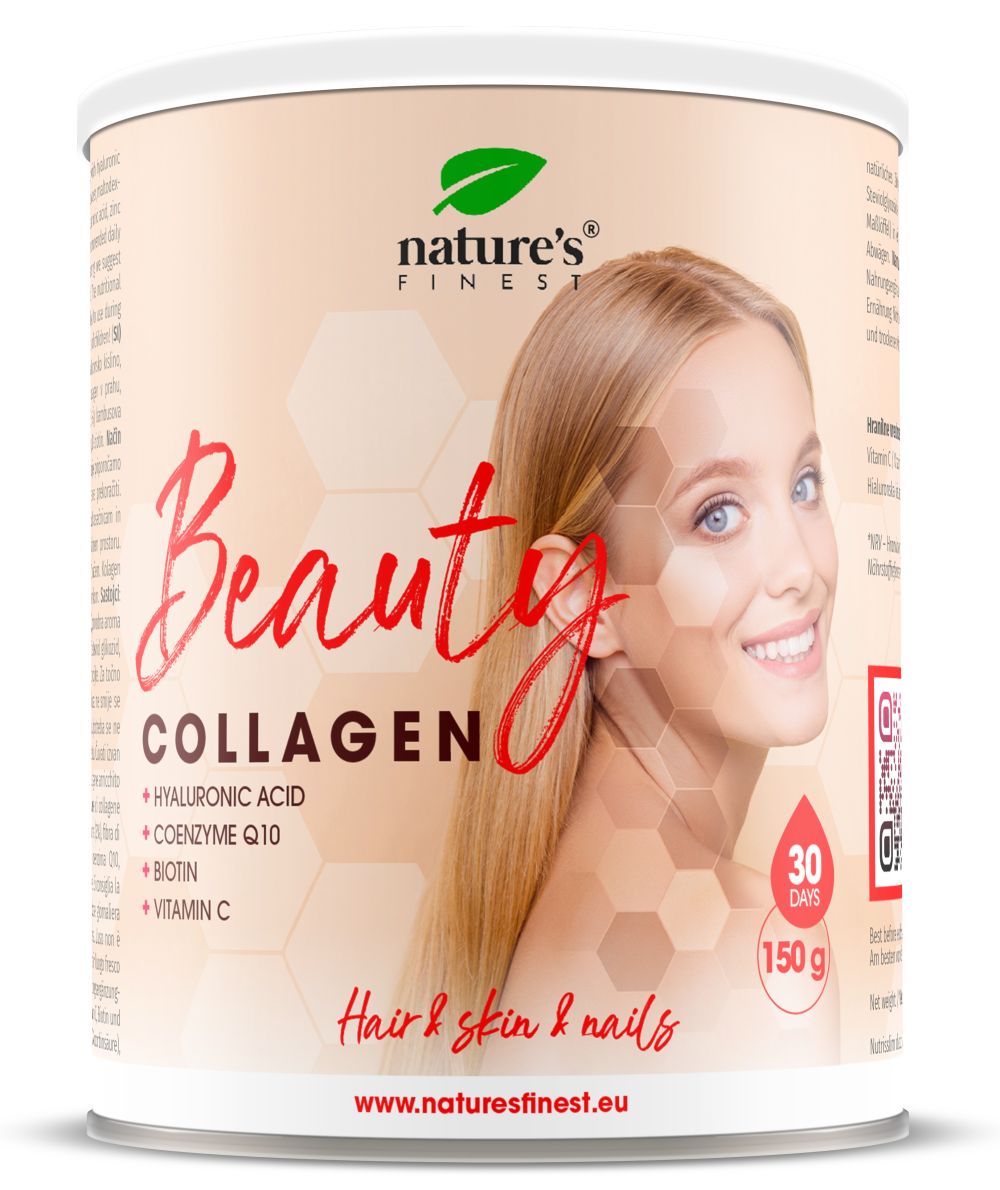 Nature's Finest Beauty Collagene con acido ialuronico 150 g Polvere