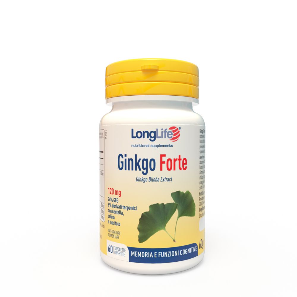 LongLife® Ginkgo Forte 60 pz Compresse masticabili