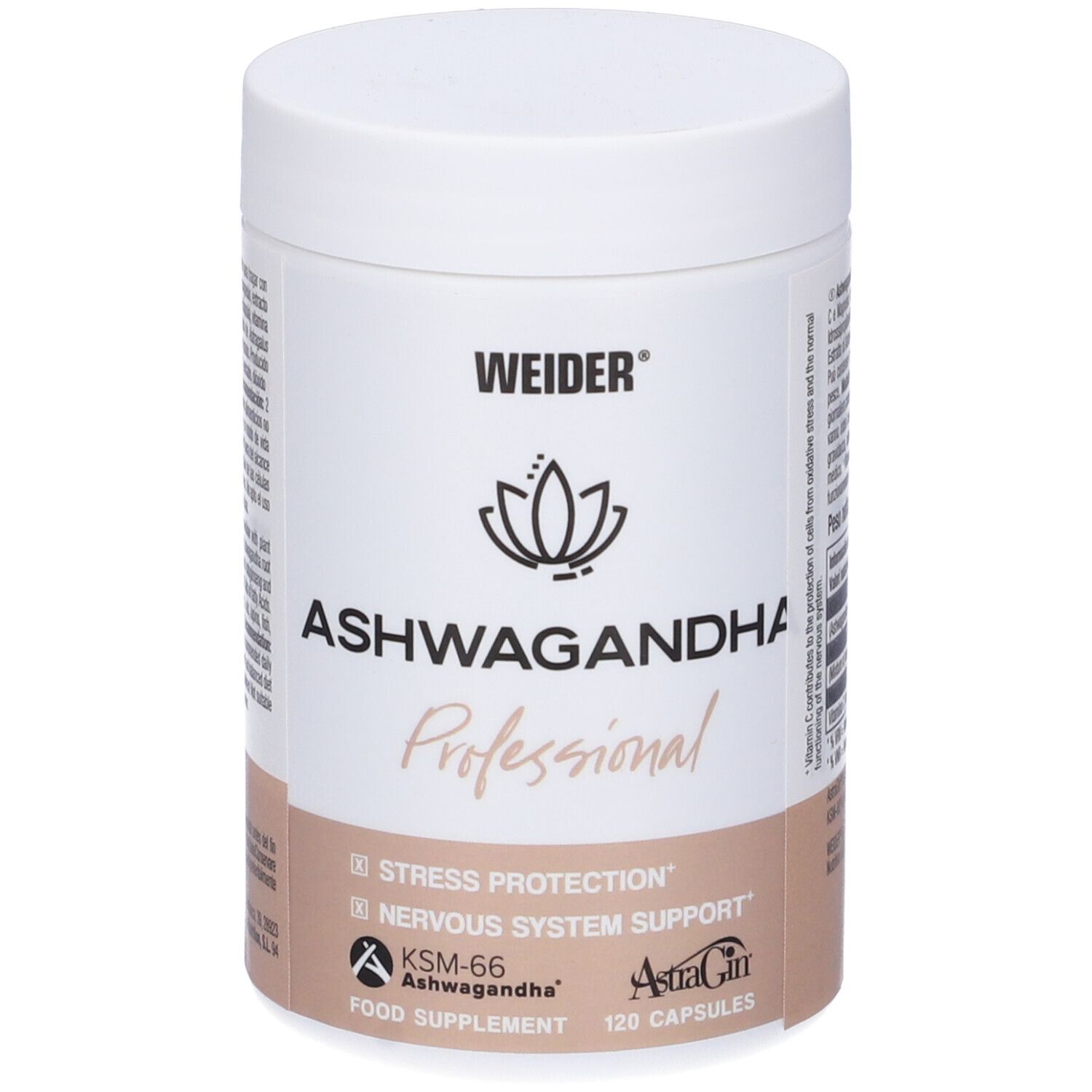 Weider Ashwagandha Professional 120 Capsule 104 g