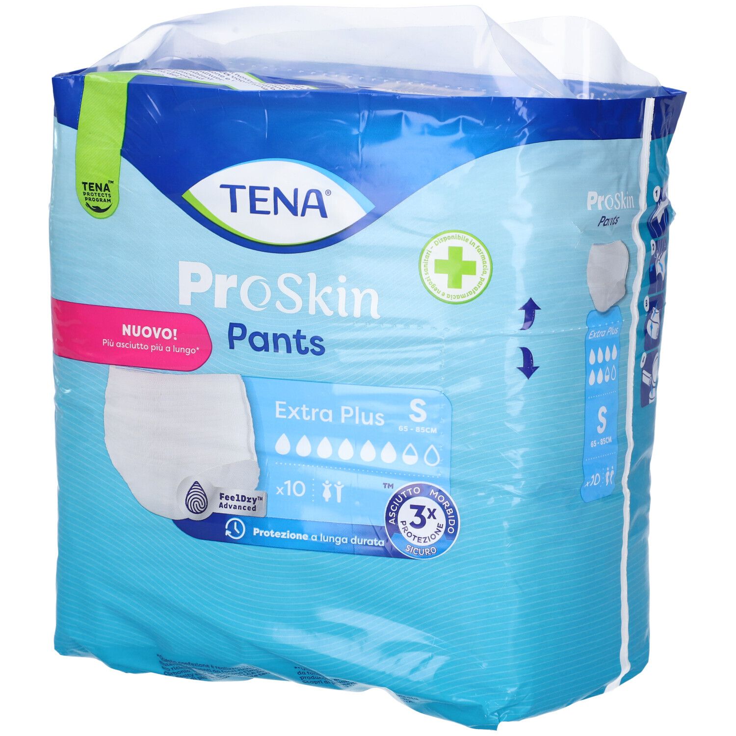 TENA ProSkin Pants Extra Plus Pannolone a Mutandina Misura S 10 pz Pan