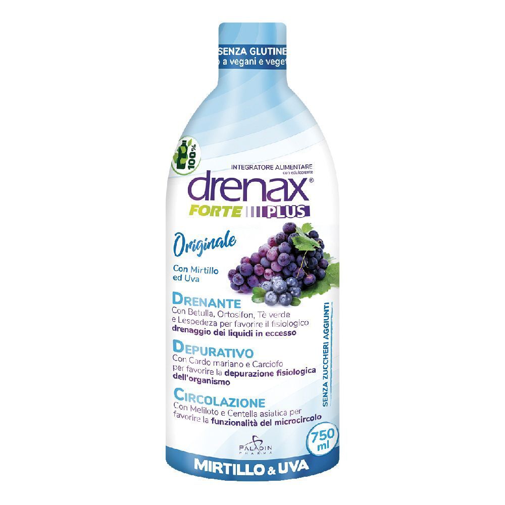 Drenax® Forte Plus Mirtillo & Uva 750 ml Soluzione