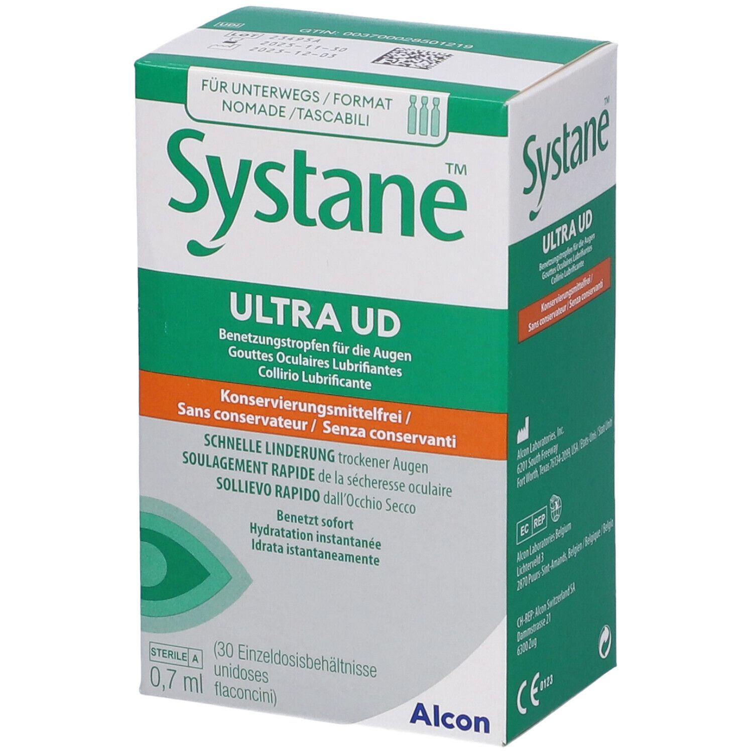 Systane® Ultra UD Collirio Lubrificante 30x0,7 ml Pipette monodose