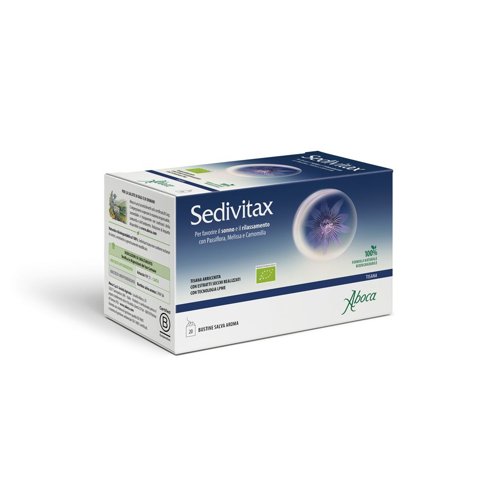 Aboca Sedivitax Tisana 34 g Bustine filtro