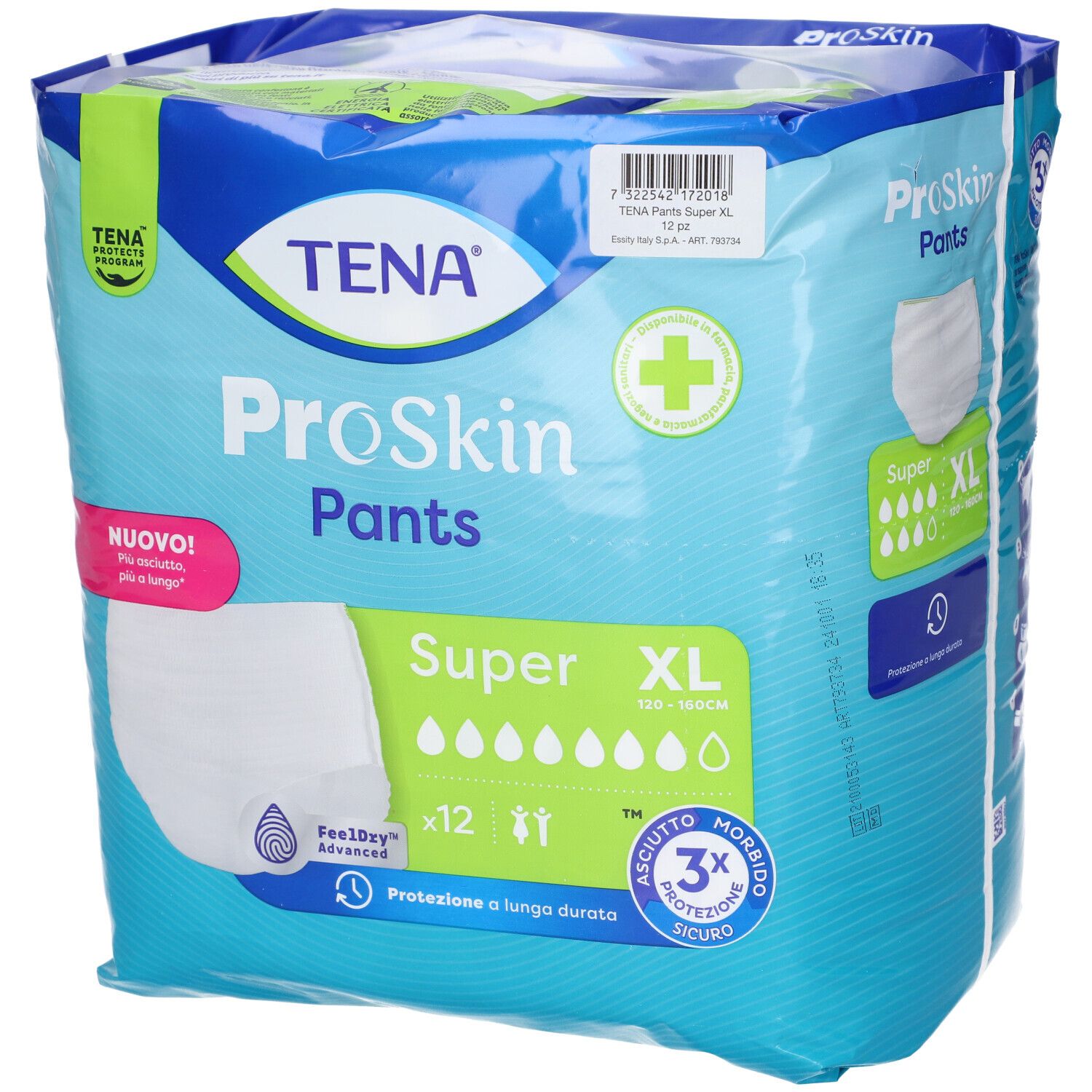 TENA ProSkin Pants Super Mutandine Assorbenti Incontinenza Misura XL 1