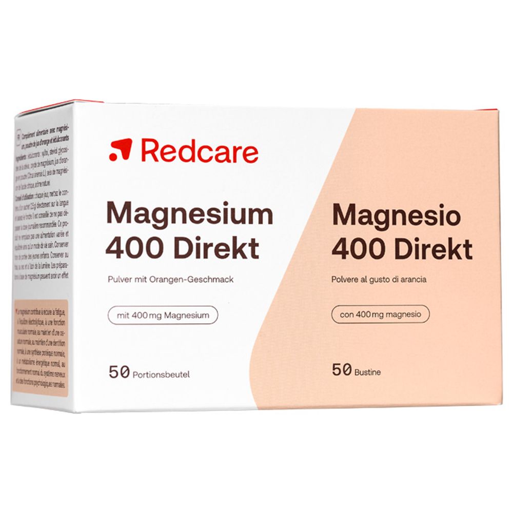 Redcare Magnesio Diretto 400 50 pz Granuli