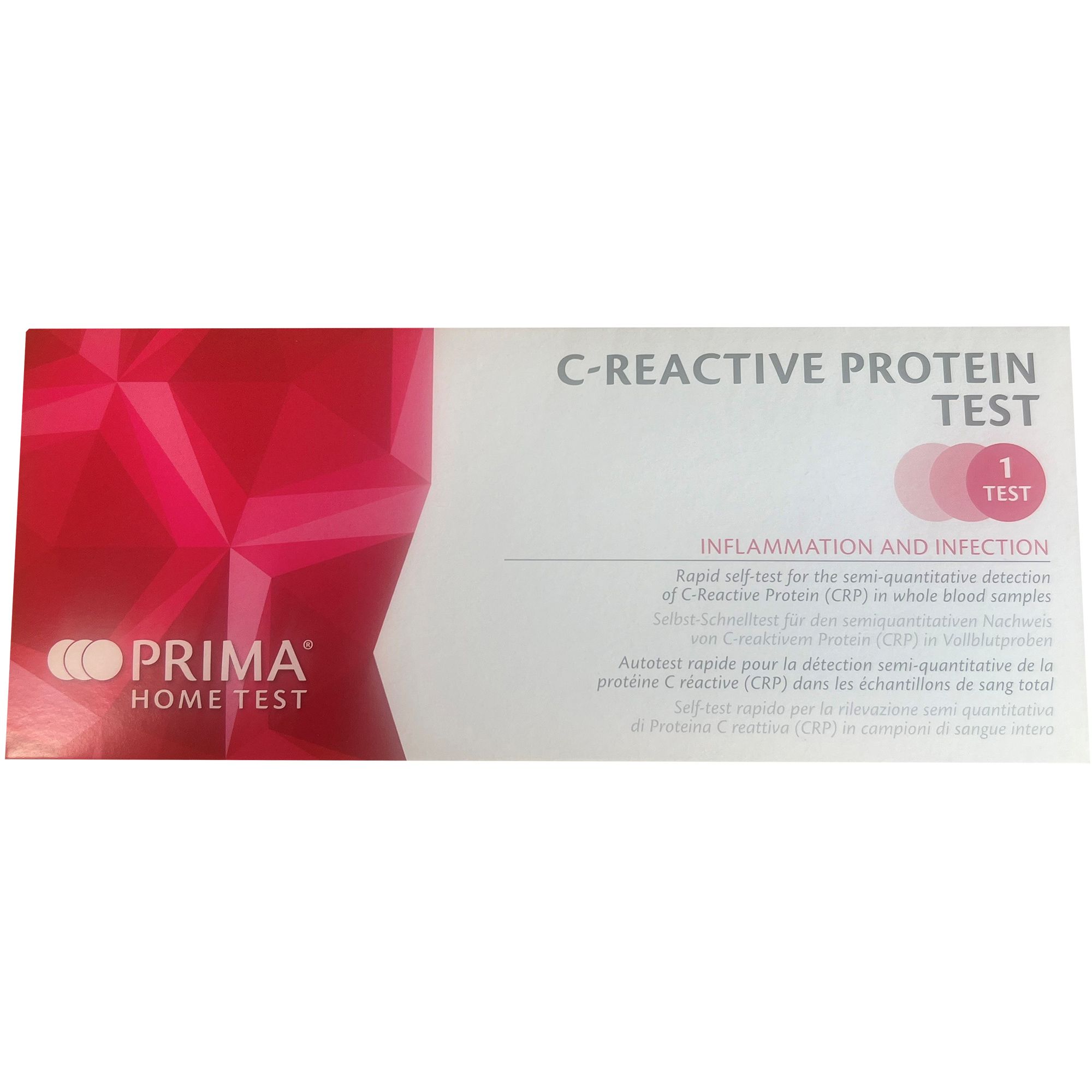PRIMA Proteina C-Reattiva Home Test 1 St