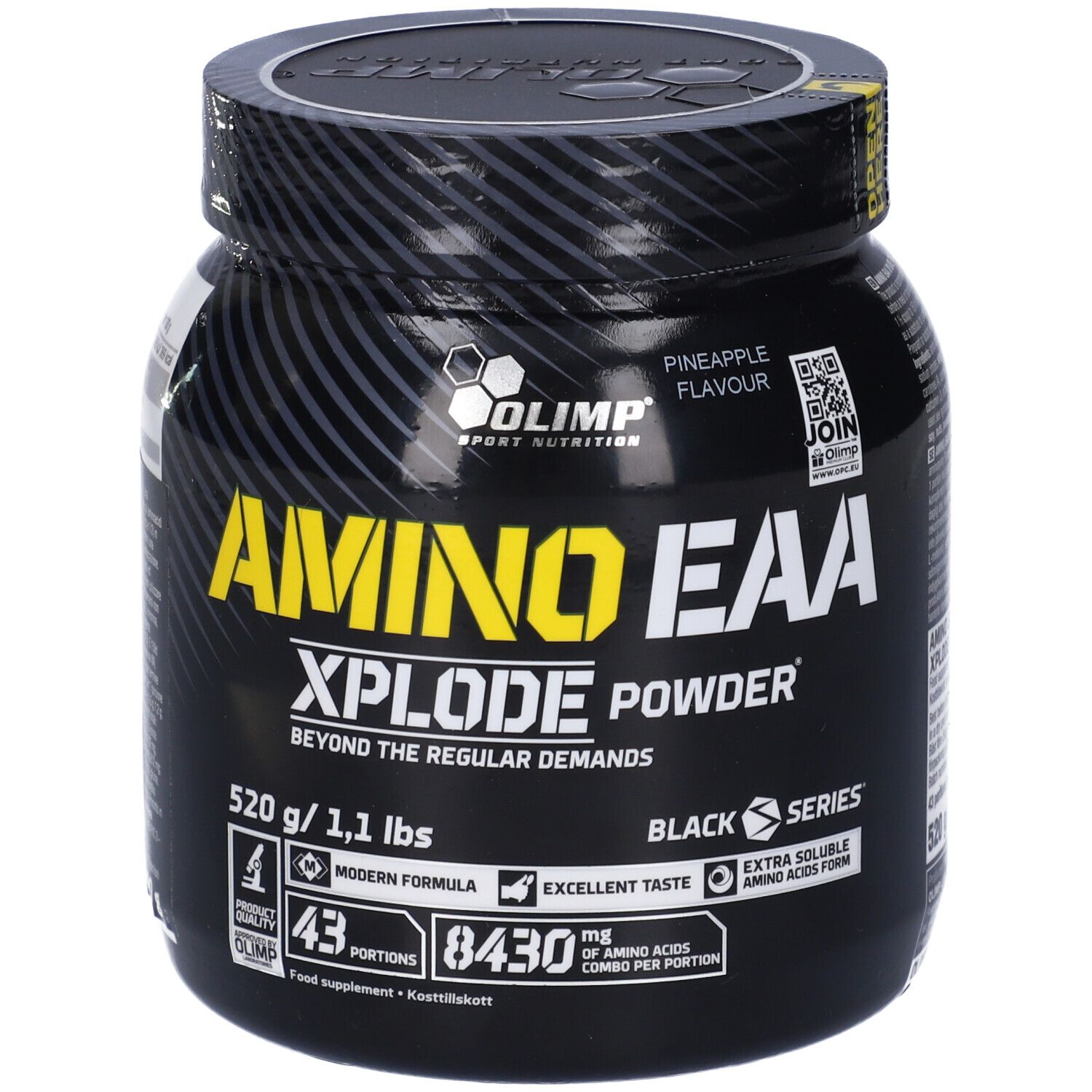 Olimp Amino EAA Xplode Powder ® Gusto Pineapple 520 g Polvere per solu
