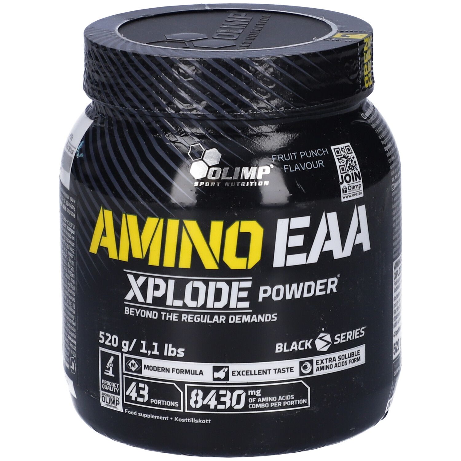 Olimp Amino EAA Xplode Powder ® Gusto Fruit Punch 520 g Polvere per so