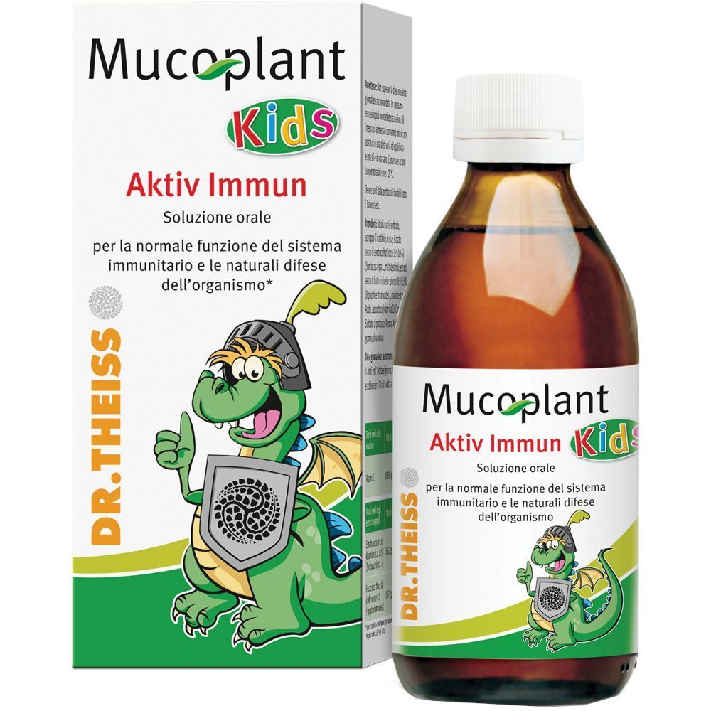 Dr Theiss Mucoplant Kids Aktiv Sciroppo - risparmia il 15% con codice: