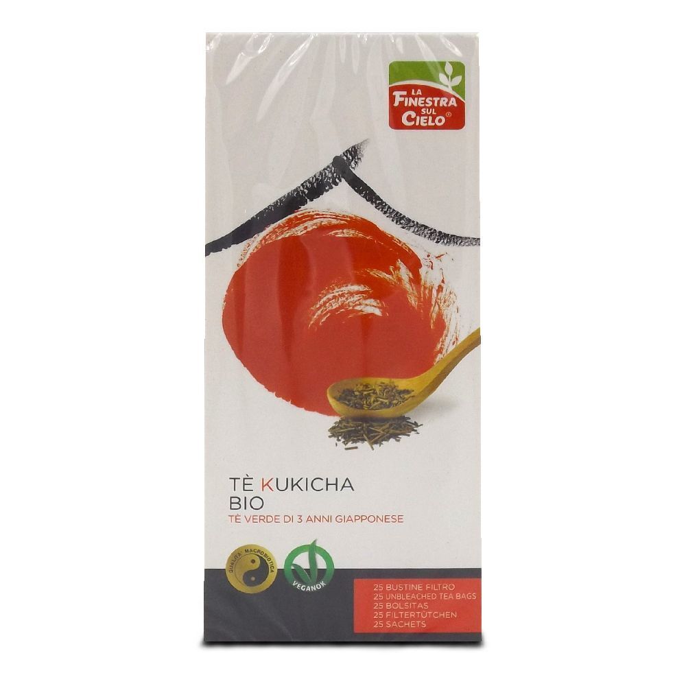 Tè Kukicha Bio Filtri 25 pz Bustine filtro