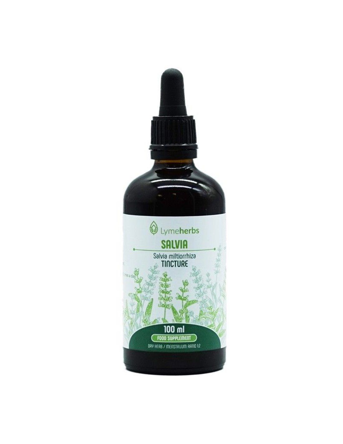 Lymeherbs Tintura di radice Salvia (salvia rossa) 1:2 100 ml