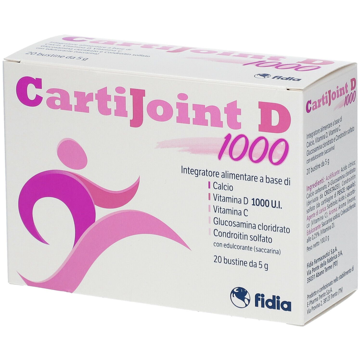 Fidia CartiJoint D 1000 Bustine 20 pz Bustina