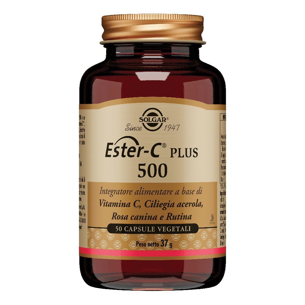 SOLGAR® Ester-C® Plus 500 50 pz Capsule