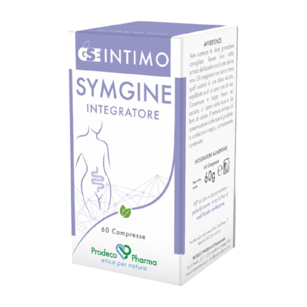 GSE® INTIMO SYMGINE Integratore 60 g Compresse