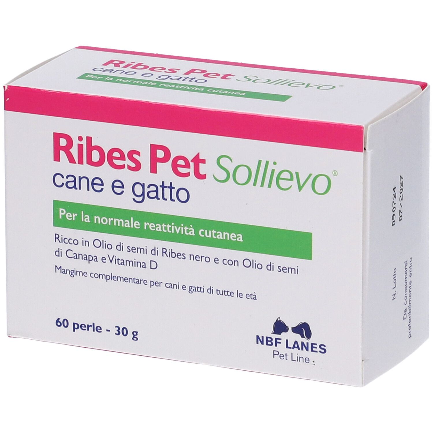 Ribes Pet Sollievo Blister 60 Perle 1 pz