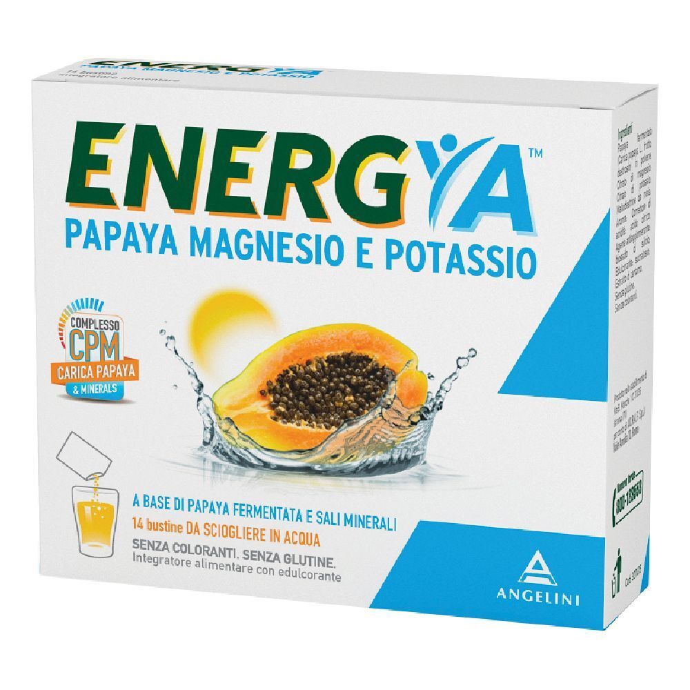 BODY SPRING papaya fermentata magnesio potassio 14 pz Bustina