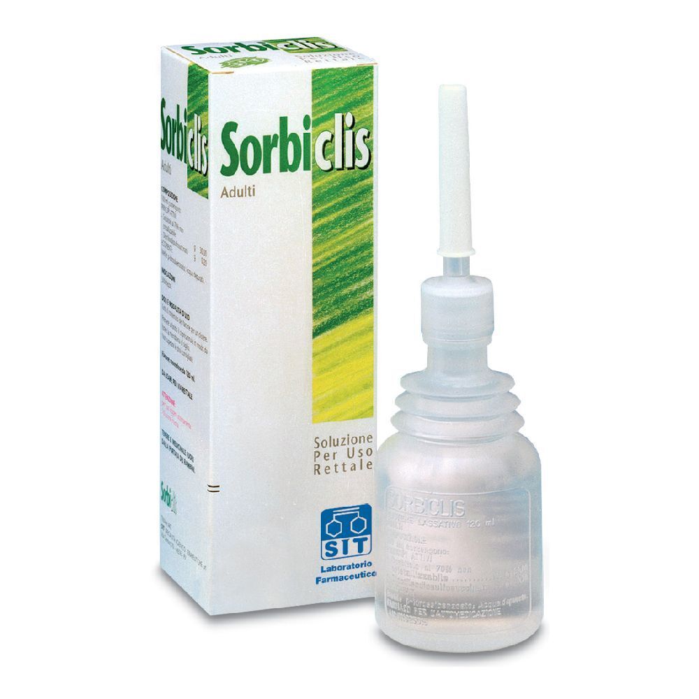 Sorbiclis Adulti 36 g + 0,24 soluzione rettale 120 ml Soluzione