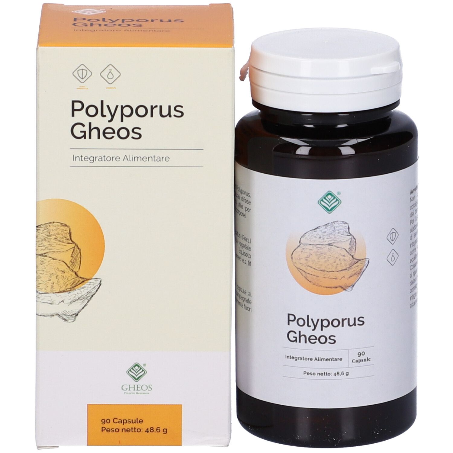 Polyporus Gheos 90Cps 90 pz Capsule
