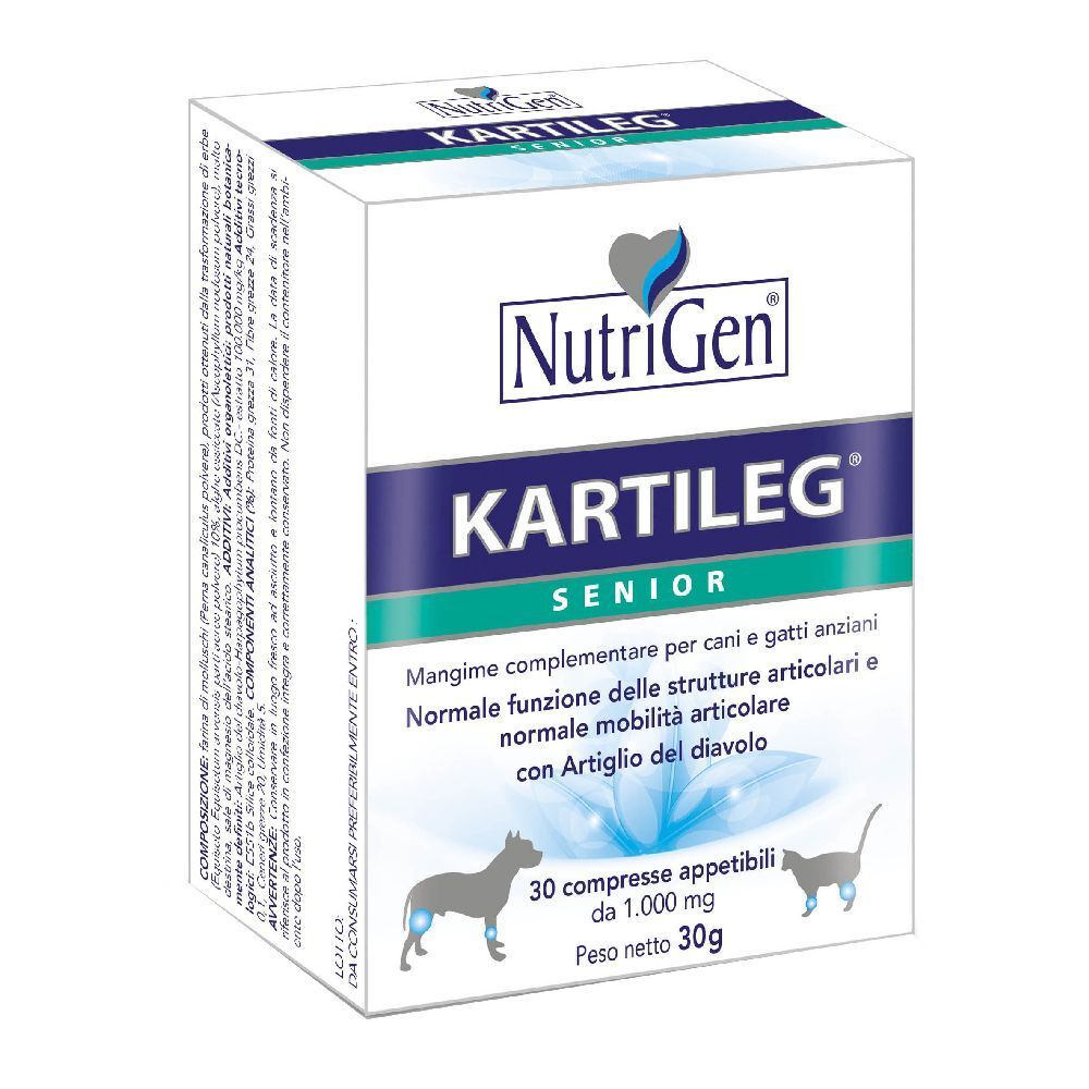 Kartileg Senior 30 Tavolette Nutrigen pz Compresse