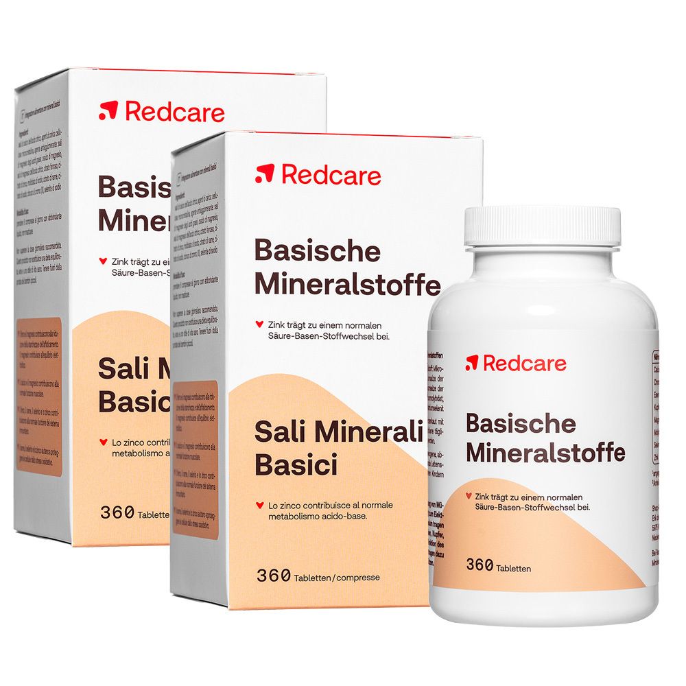Redcare Sali Minerali Basici set da 2 2x360 pz Compresse