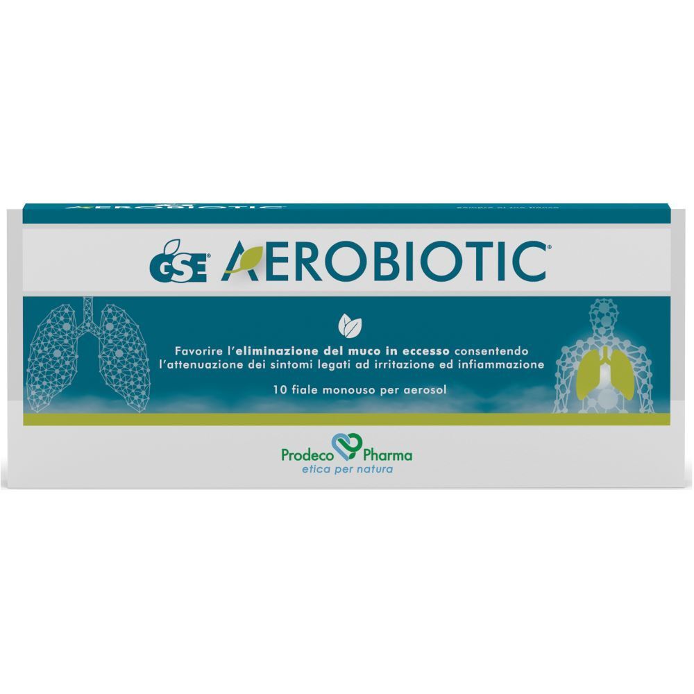Gse® Aerobiotic Soluzione per Aerosol 10x5 ml Fiale