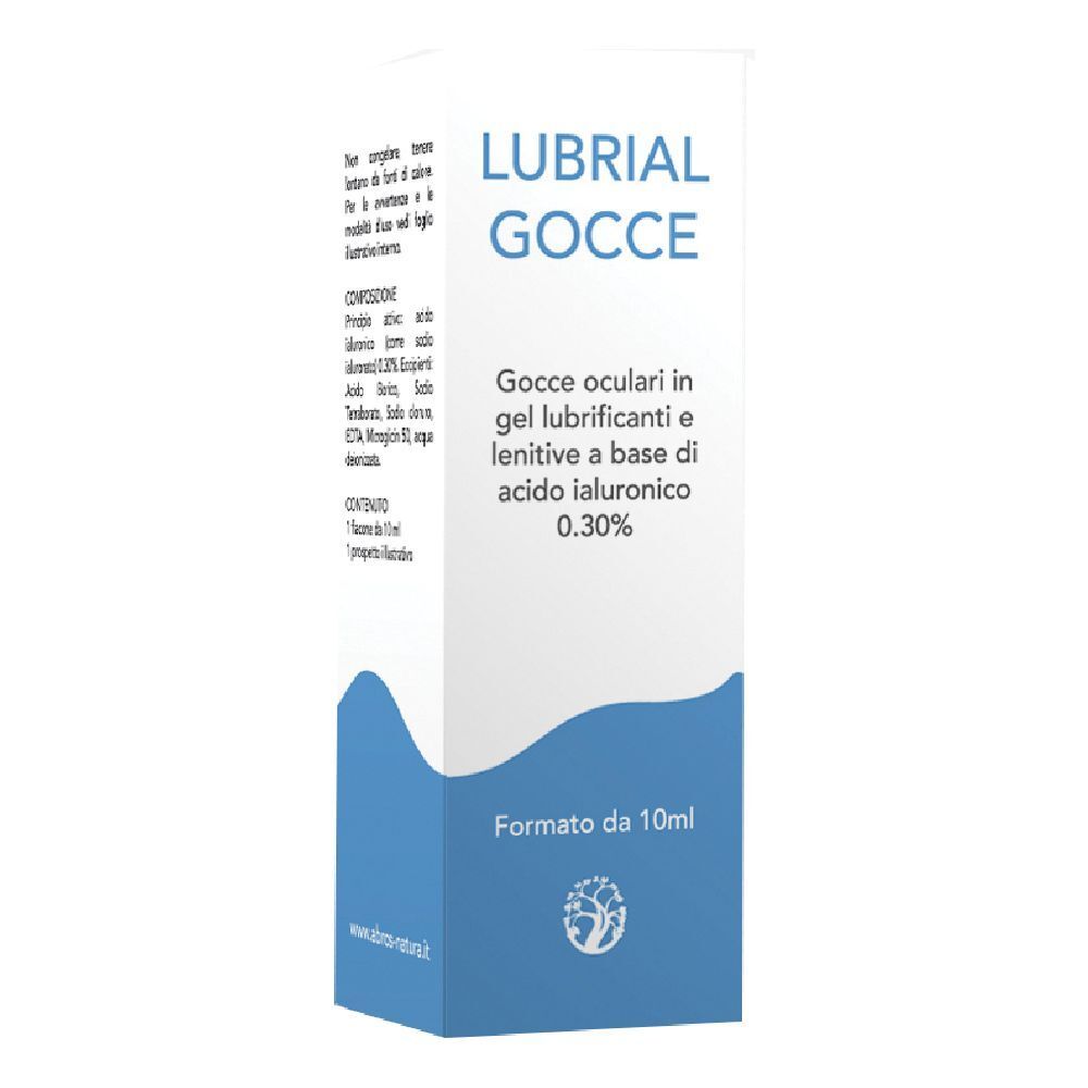 Abros Lubrial Gocce Oftalmiche 10 ml oftalmiche