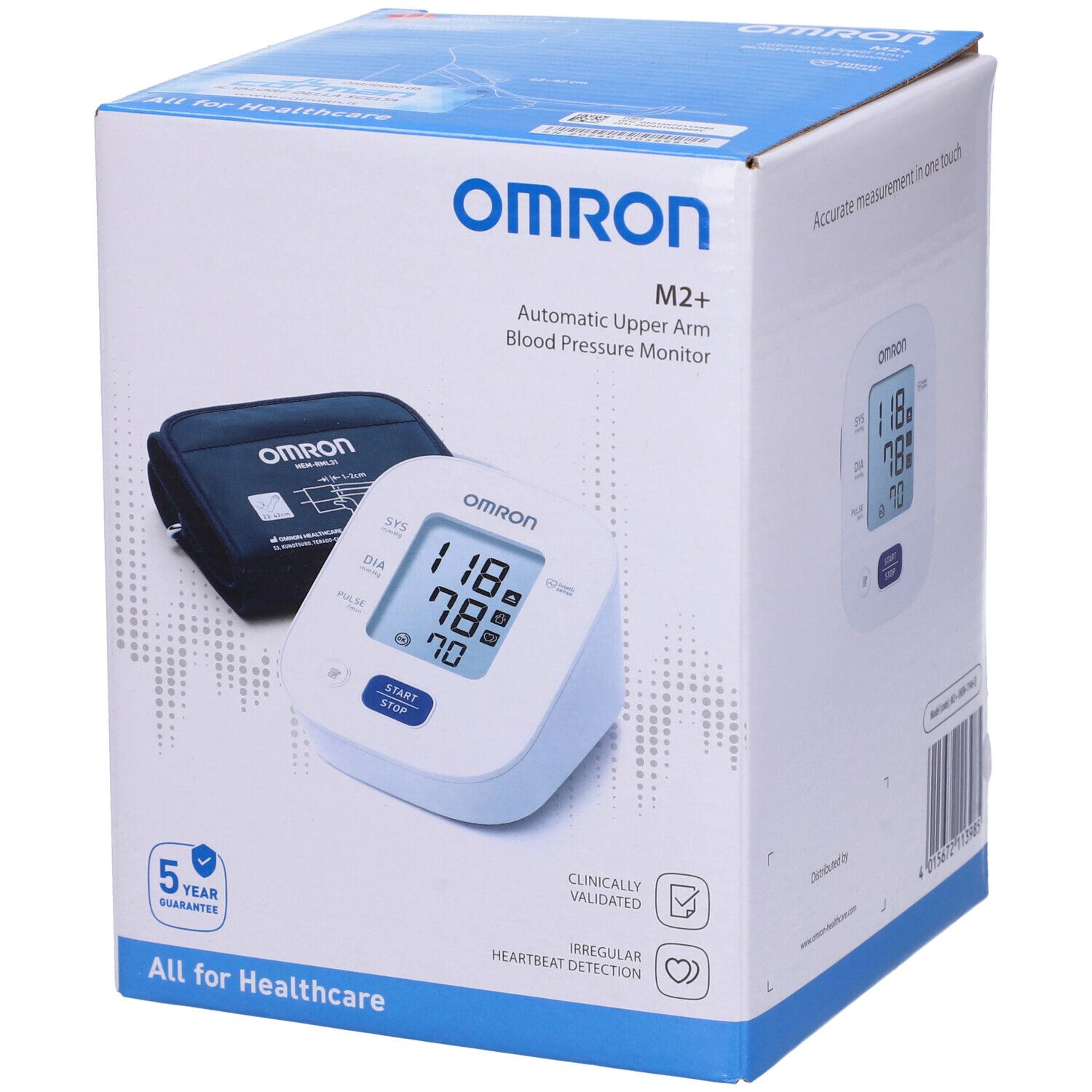 Sfigmomanometro Da Braccio Omron M2+ 1 pz Altro