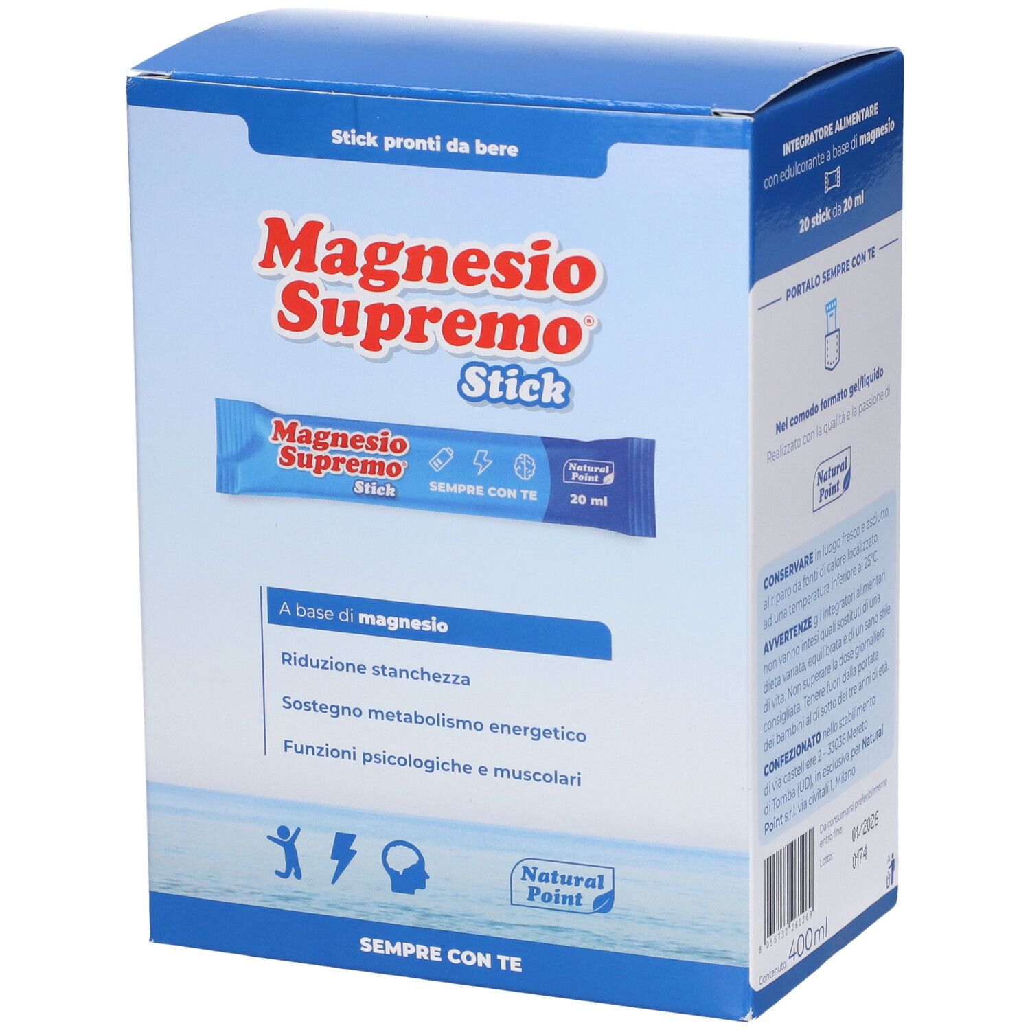 Magnesio Supremo Stick 400 ml
