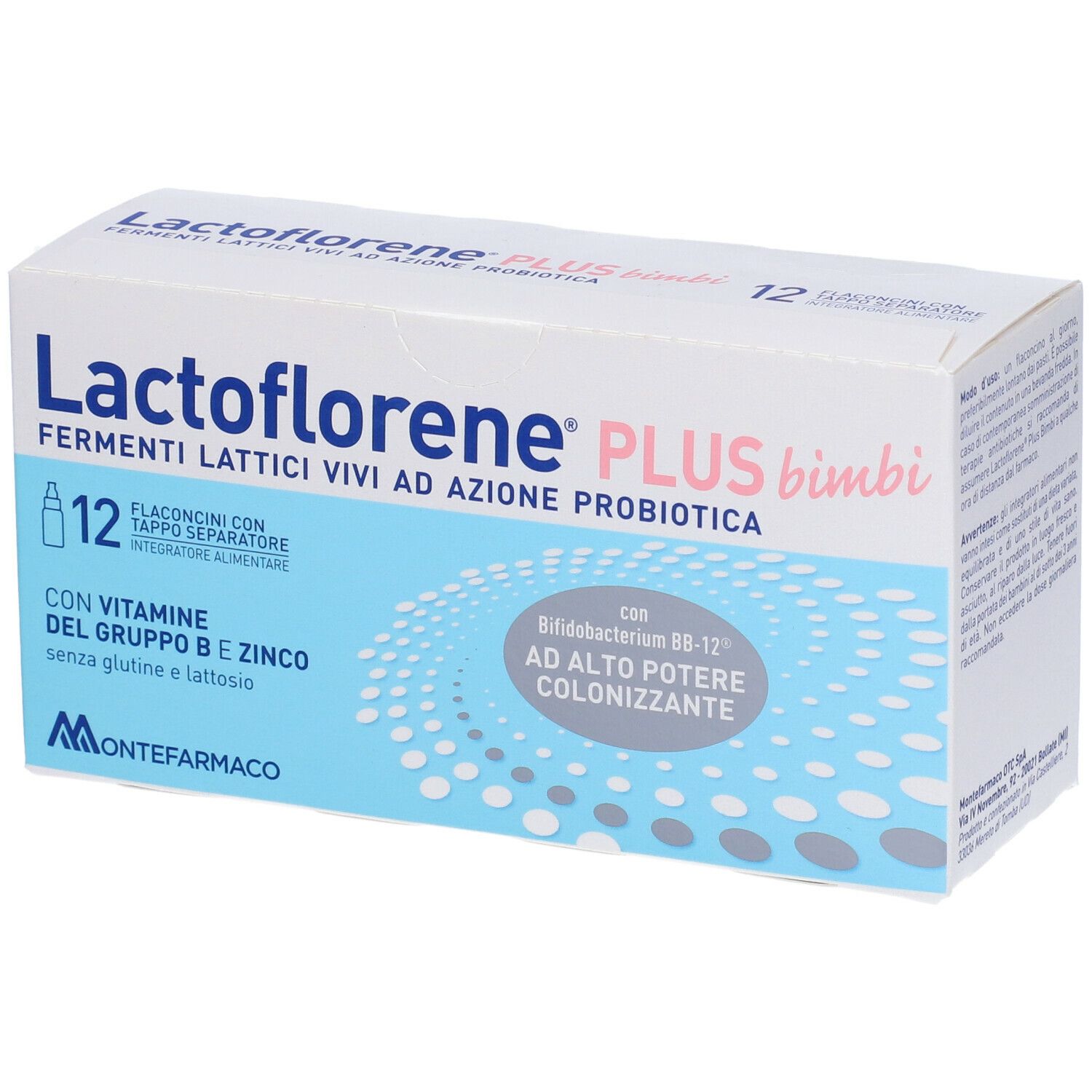 Lactoflorene® Plus Bambini 12 pz Flaconcini bevibili