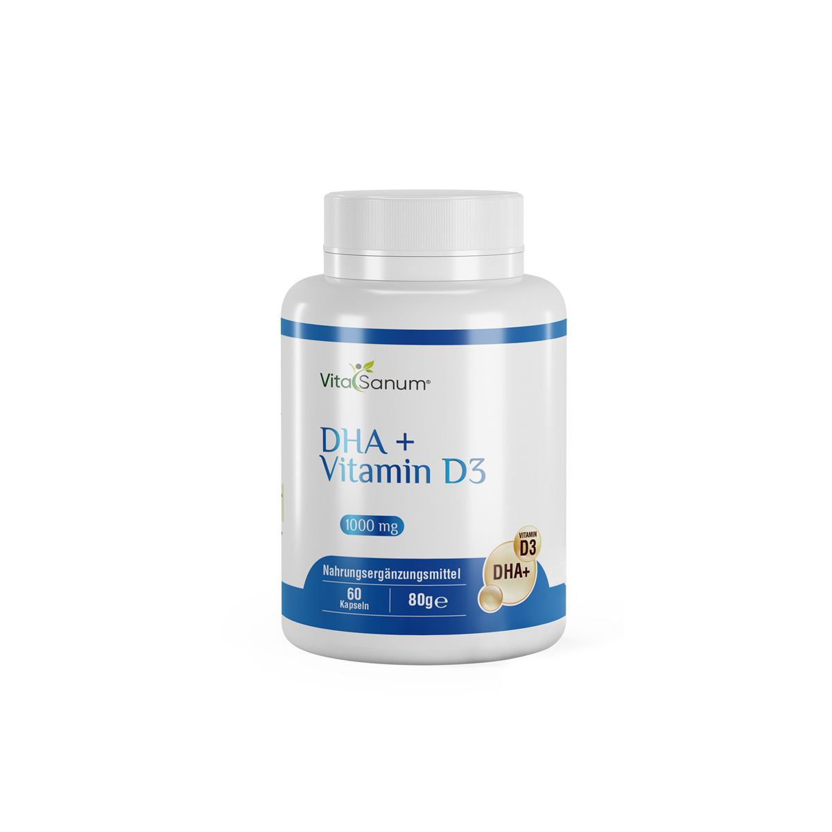 VitaSanum® - DHA + vitamina D3 60 pz Capsule