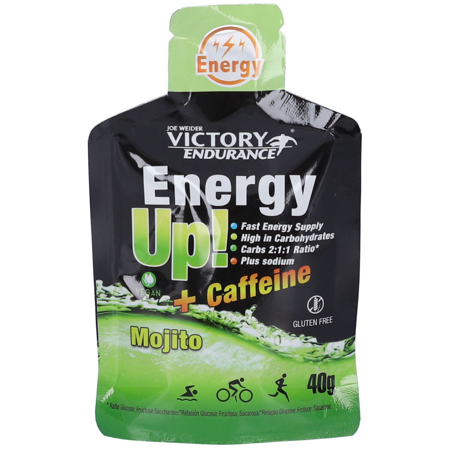 Victory Endurance Gel Energy Up + Caffeina Mojito 40 g orale