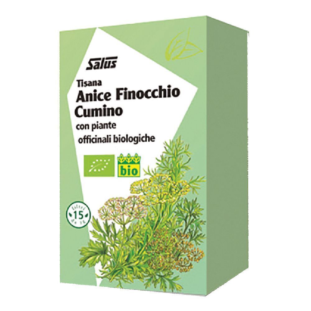 Salus Tisana Anice, Finocchio, Cumino 30 g Bustine filtro
