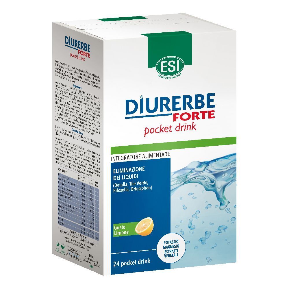 DIURERBE® Forte Pocket drink 24 pz Soluzione bevibile